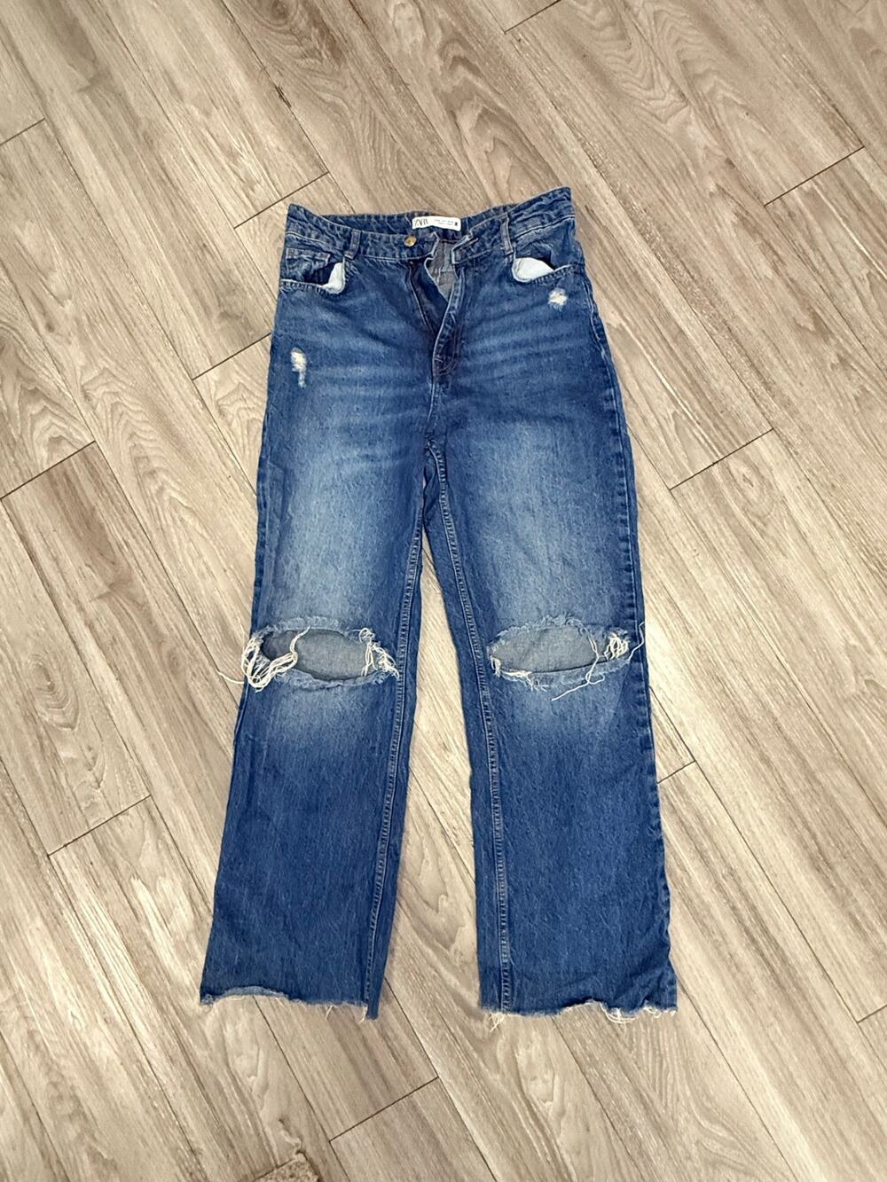 Zara Ripped Jeans